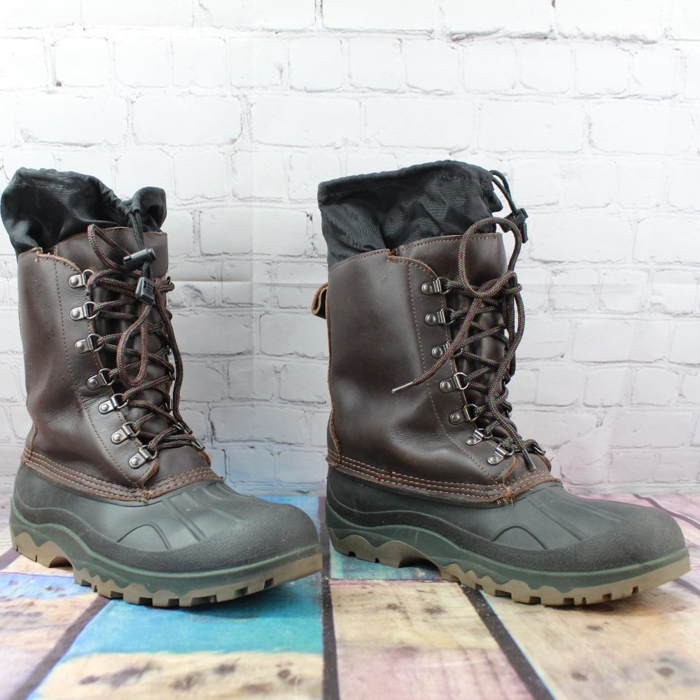 LL BEAN Warm Calf Height Duck Boot Size 10 M - Picture 3 of 9